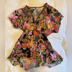 Luli Fama Patterned Cover Up